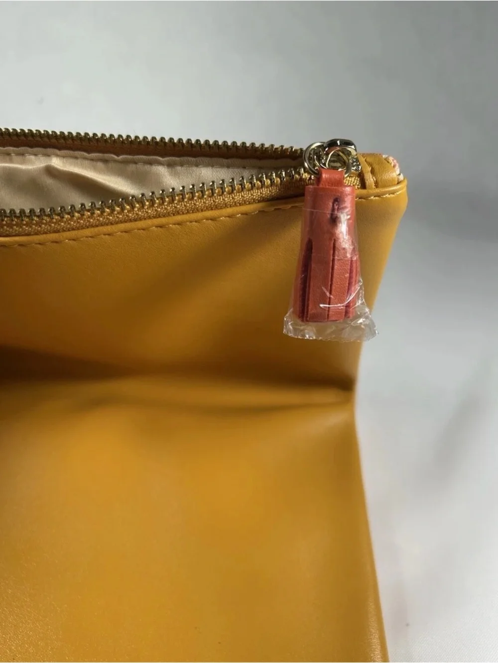 Rachel‎ Pally Zahara Reversible Floral Mustard Folding Clutch NWOT